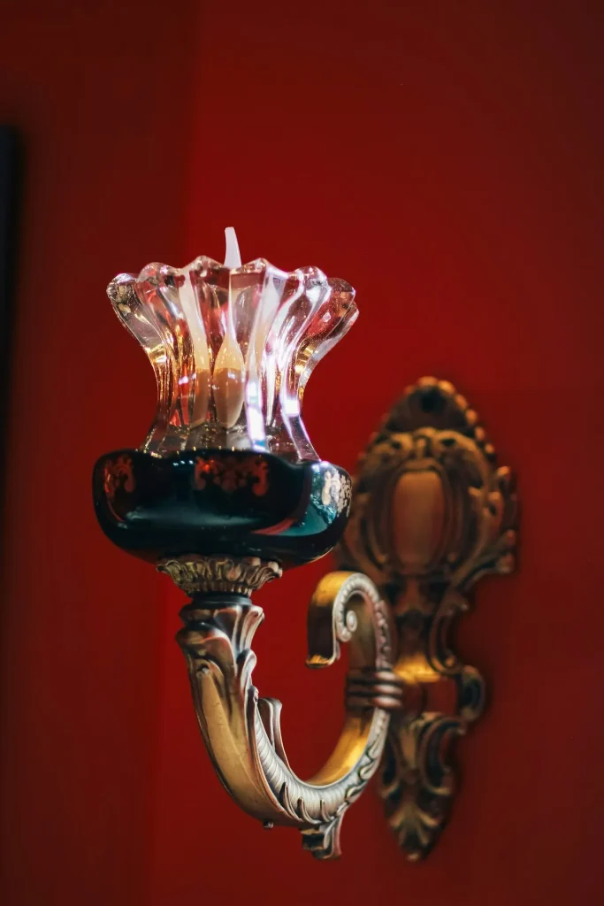 Glass Sconce