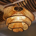 Rattan Chandelier